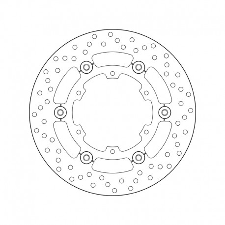 Rear brake disc Brembo KTM 1190 ADVENTURE R 2013 - 