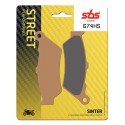 Front brake pads SBS KTM  990 Adventure, Adventure S, ABS 2006 - 2011 směs HS