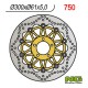 Front brake disc NG Kawasaki 250 ZZR 1996 - 2004