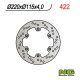 Rear brake disc NG Yamaha 125 TDR / TDR JAPANESE 1993 - 2004