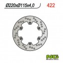 Rear brake disc NG Yamaha 125 WR 1993 - 1997