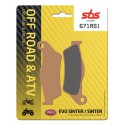 Front brake pads SBS KTM SX-F 350  2011 - 2019 směs RSI