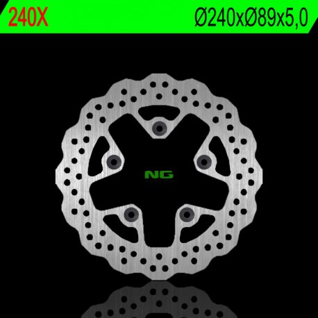 Rear brake disc NG Suzuki 750 GSX-F 2004 - 2006