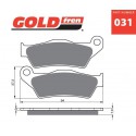 Front brake pads Goldfren Husaberg FE 250 2013-2014 type AD