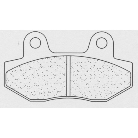 Predné brzdové doštičky / obloženie CL-Brakes HYOSUNG GV 125 Aquila 2003-2007 směs A3+