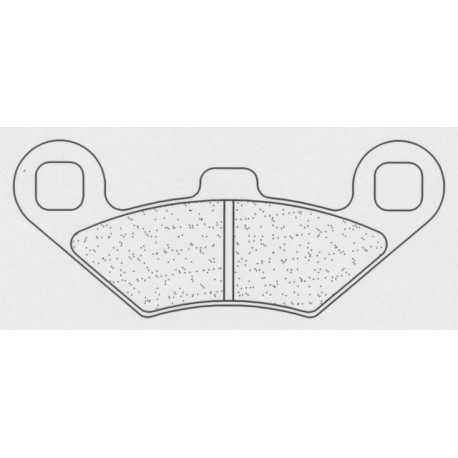 Front brake pads CL-Brakes ATV POLARIS Magnum 325 4x4 2000-2002 type ATV1