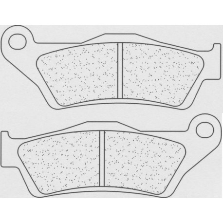 Zadné brzdové doštičky / obloženie CL-Brakes BMW K 1200 LT 2006-2009 směs RX3