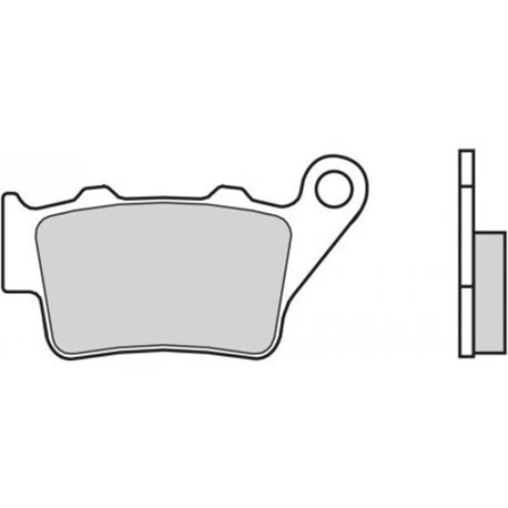 Rear brake pads Brembo KTM 660 LC4 RALLY DAKAR 1997 -  type SP