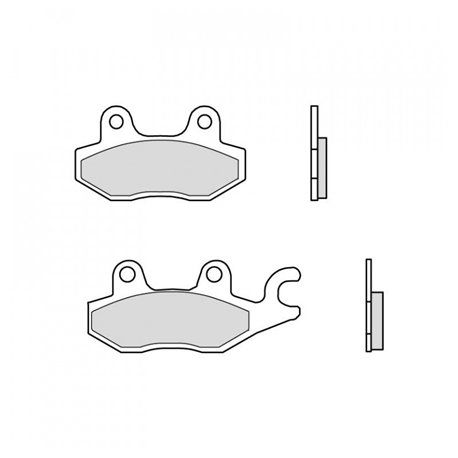 Vorne bremsbeläge Brembo Yamaha 750 XTZ SUPERTENERE right caliper 1989 -  typ 06