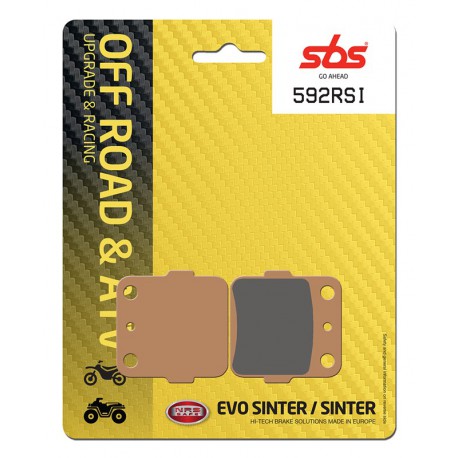 Front brake pads SBS Honda CRF 150 R 2007 - 2018 type RSI