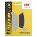 Front brake pads SBS Husaberg FC 450  2003 - 2008 type CS