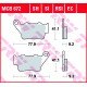 Rear brake pads TRW / Lucas Husaberg FE 400 , S,E 1998 - 2002 směs RSI