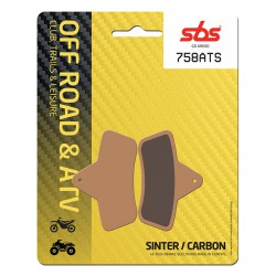 Front brake pads SBS Arctic Cat  250 2x4/4x4 1999 - 2004 směs ATS