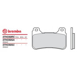 Front brake pads Brembo Honda 600 CBR RR 2005 - 2006 type SA