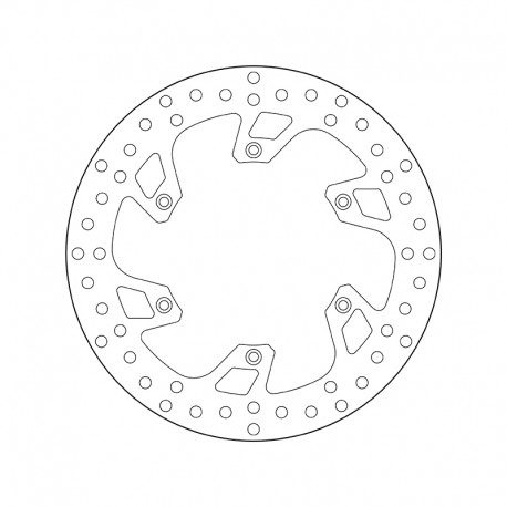 Front brake disc Brembo KTM 500 SX 1993 - 1995