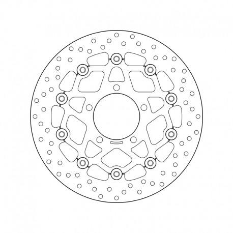 Front brake disc Brembo KAWASAKI 750 Z 750 R ABS 2011 - 2012